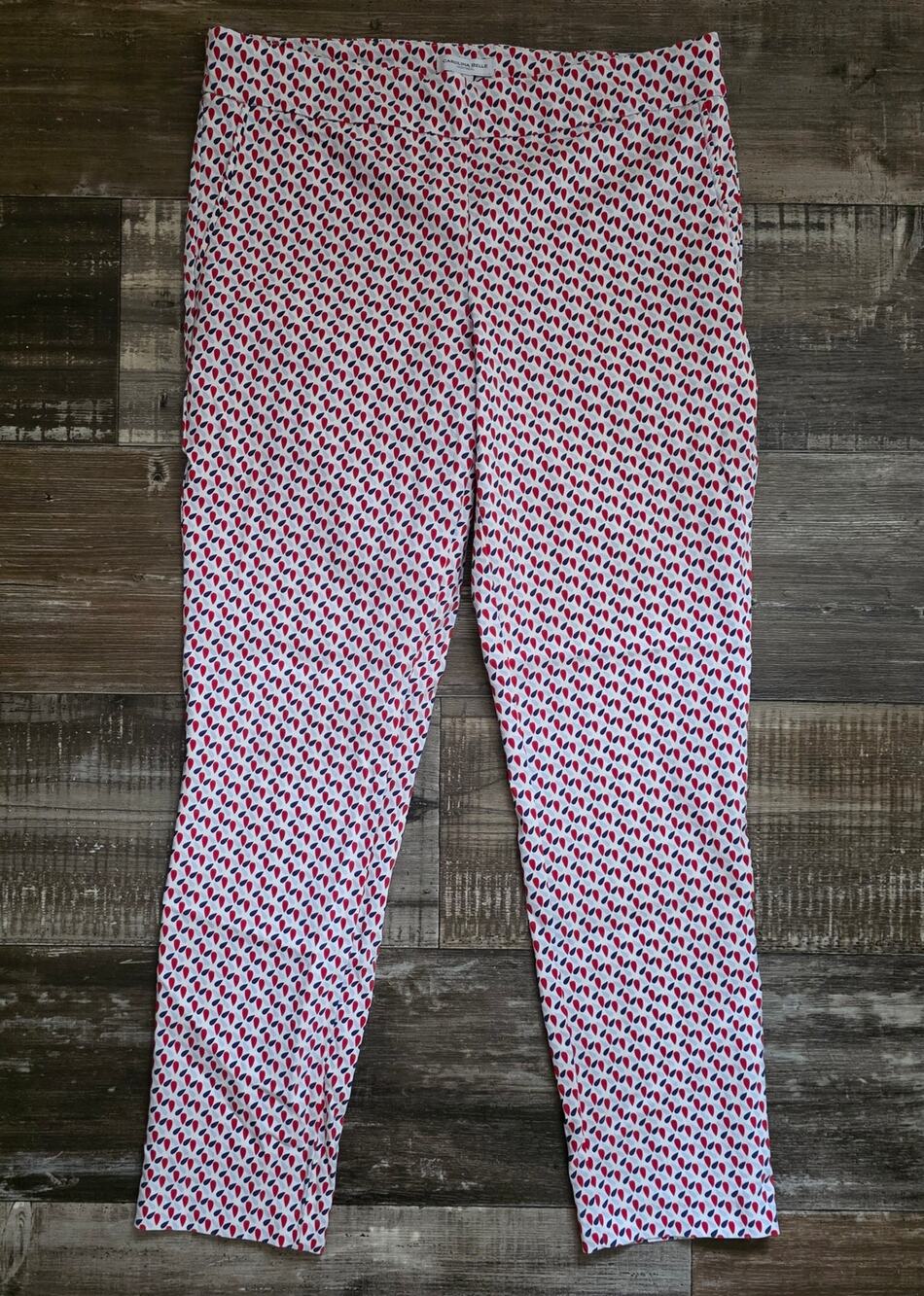Carolina Belle Montréal Pullon Stretch Leggings Pants Size 12